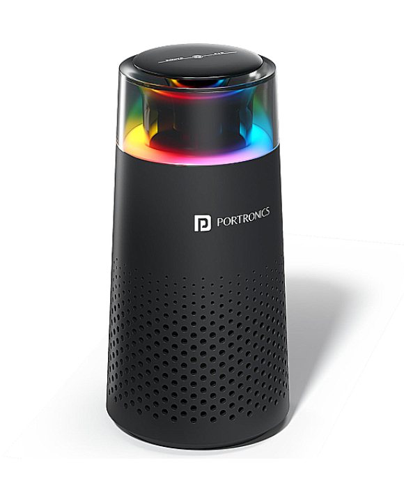 Portronics POR 3438 AeroDrive Type-C Powered Car Air Purifier with H13 HEPA Filter